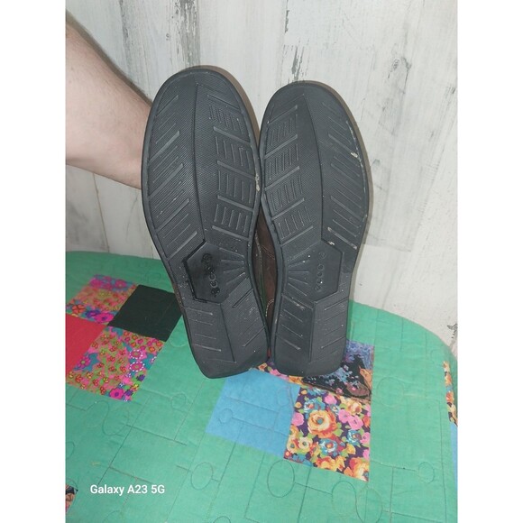 Ecco Classic Mocc 2.0 Loafer Shoes Mens 8-8.5 EU 42 Brown Nubuck Moccasin Slip main image 6